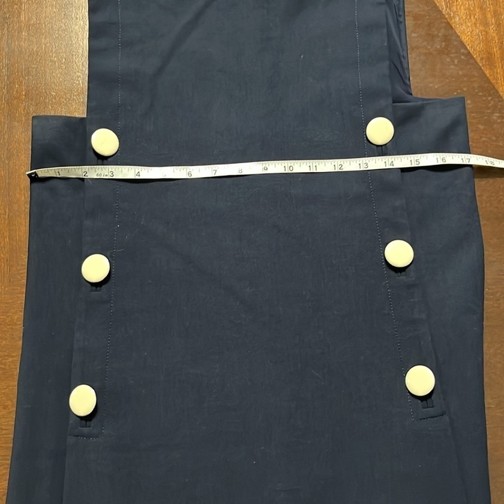 Tory Burch Navy Mini Dress Button - Picture 10 of 15